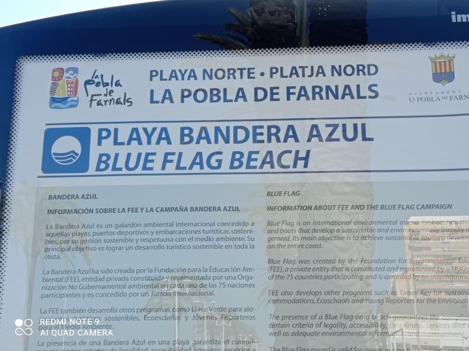 Beach Nice Flat Playa Pobla de Farnals Eksteriør billede